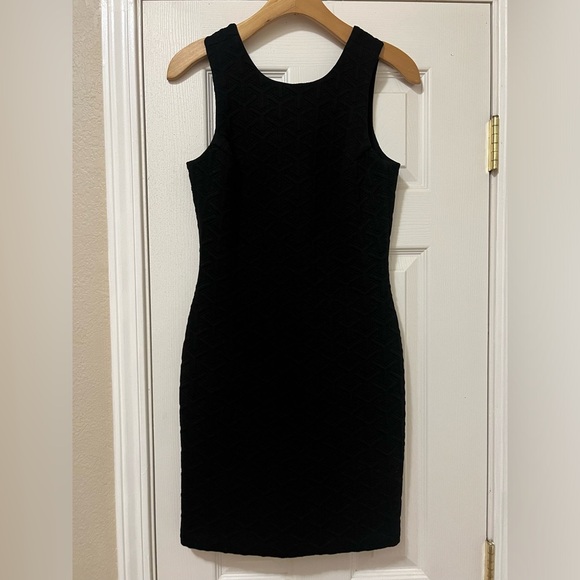 Amanda Uprichard Bodycon Black Mini Dress Retail $220 size medium - Picture 1 of 9